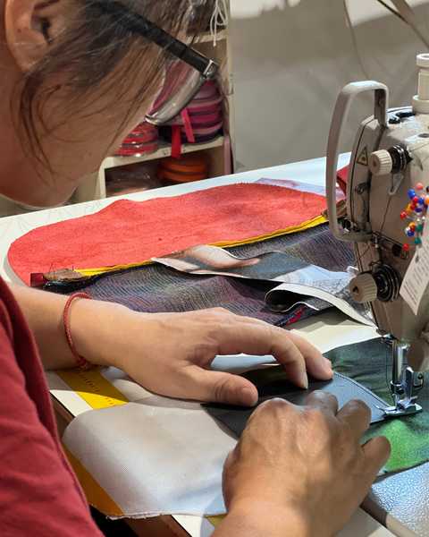 STA Bus Crescent Cross Body Bag