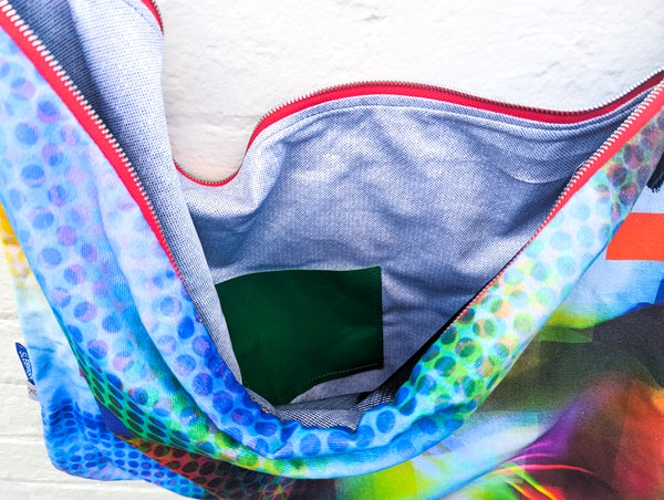 Pixel Folly X Large Cross Body Bag