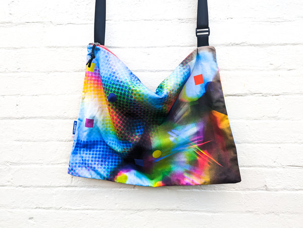 Pixel Folly X Large Cross Body Bag