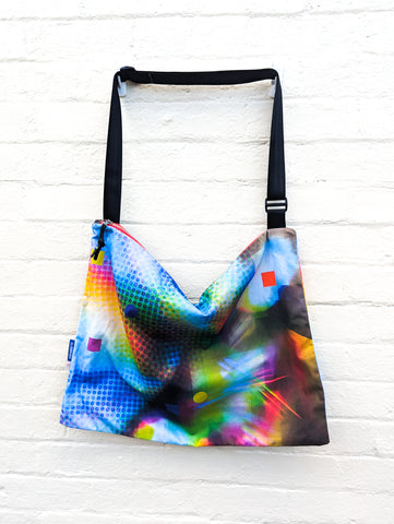 Pixel Folly X Large Cross Body Bag