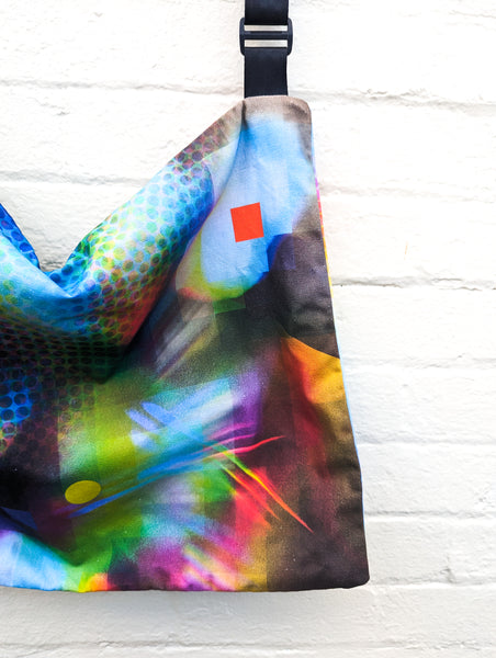 Pixel Folly X Large Cross Body Bag