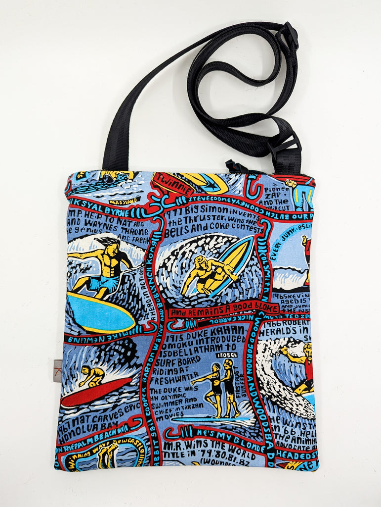 Vintage Mambo Tapestry of Surfing Tote Bag