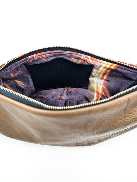 Mind The Gap Crescent Cross Body Bag