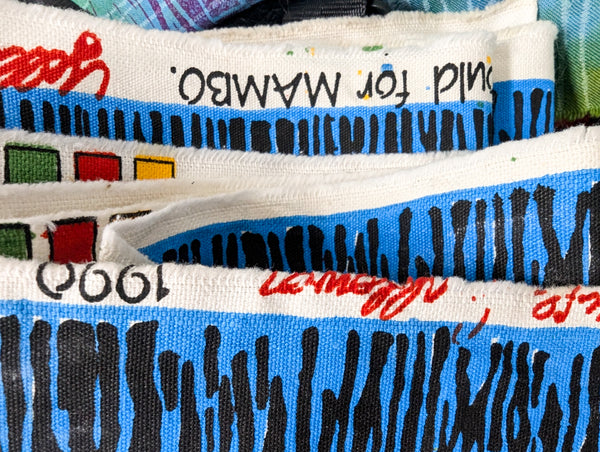 Vintage Mambo Tapestry of Surfing Tote Bag