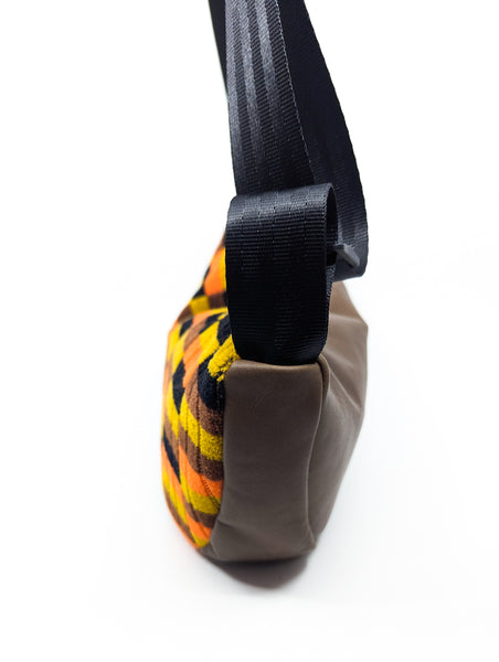 Mind The Gap Crescent Cross Body Bag