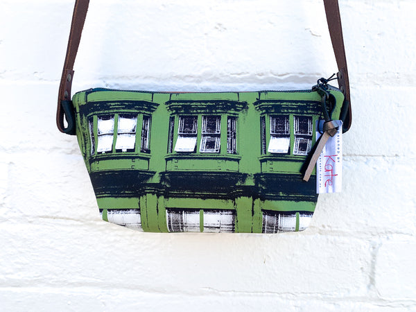 Green Hibernian Leather Shoulder Bag