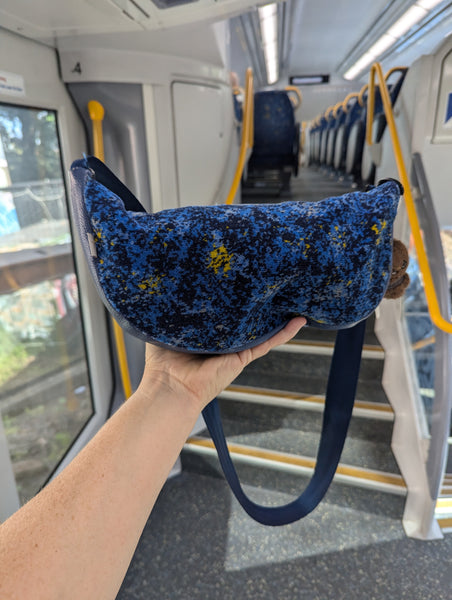 Waratah Crescent Cross Body Bag