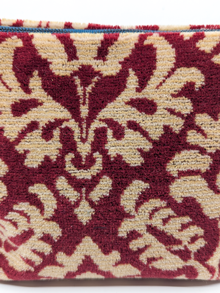Fleur de Lys Moquette Carpet Bag
