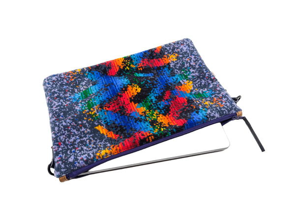 Old Bus Moquette Laptop Bag - 14"