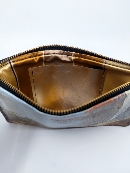 Autumn View Oil Painting Clutch