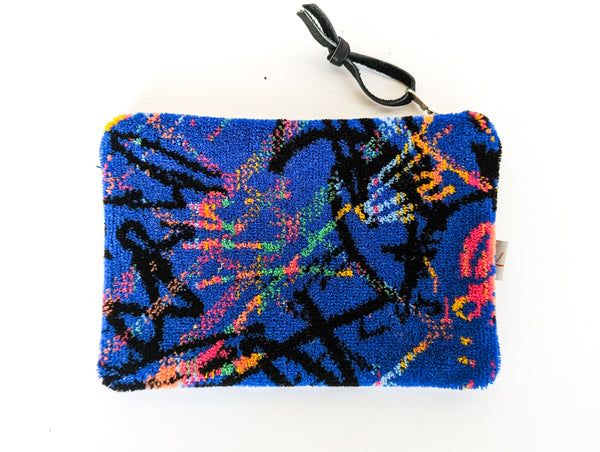 Blue STA Sydney Bus Moquette Purse/Wallet