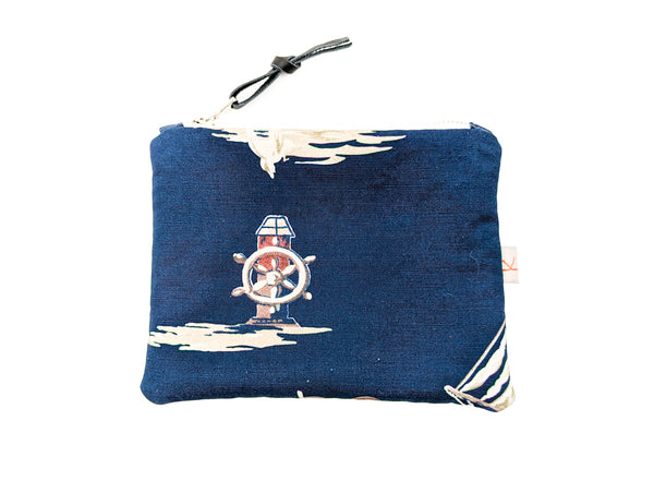 Land Ahoy! Leather Purse