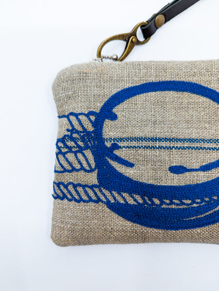 Nautical But Nice! Leather Purse