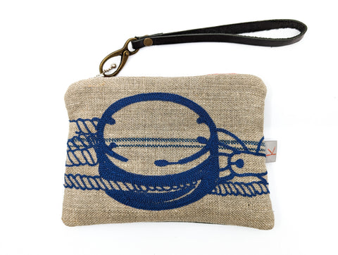 Nautical But Nice! Leather Purse