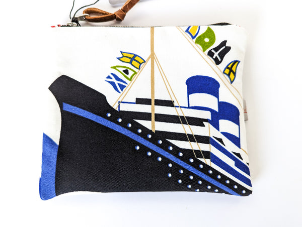 Ship Ahoy! Leather Purse