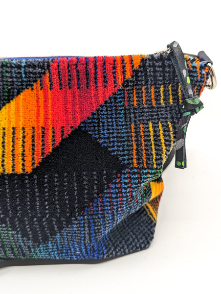 Cubism Travels Vintage Moquette Shoulder Bag
