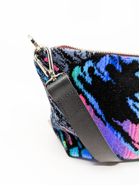 Neon Coach Vintage Moquette Shoulder Bag