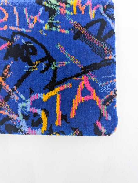 STA Sydney Bus Moquette Blue Cross Body Bag