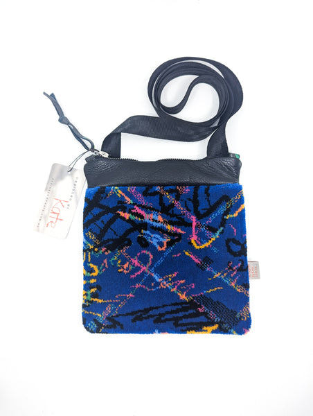 STA Sydney Bus Moquette Blue Cross Body Bag