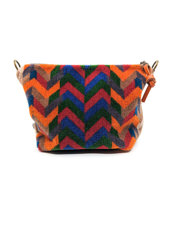 Chevron Moquette Carpet Bag