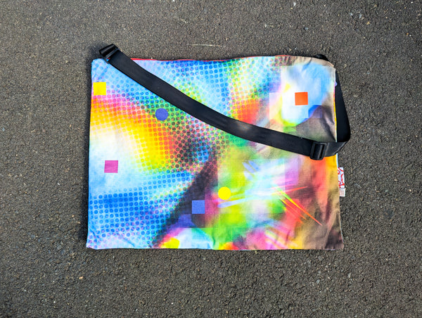 Pixel Folly X Large Cross Body Bag