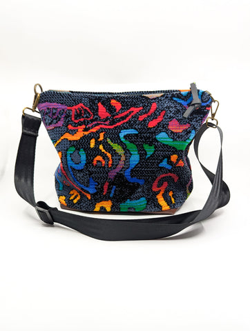 Busways Moquette Large Carpet Bag