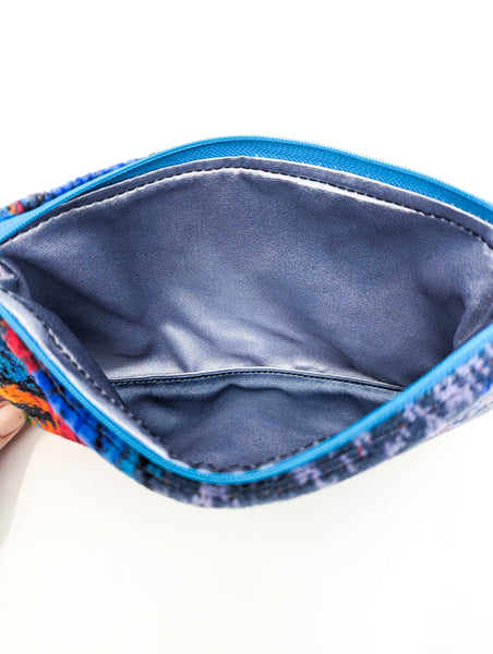 Double Sided Old Bus Moquette Pencil Case