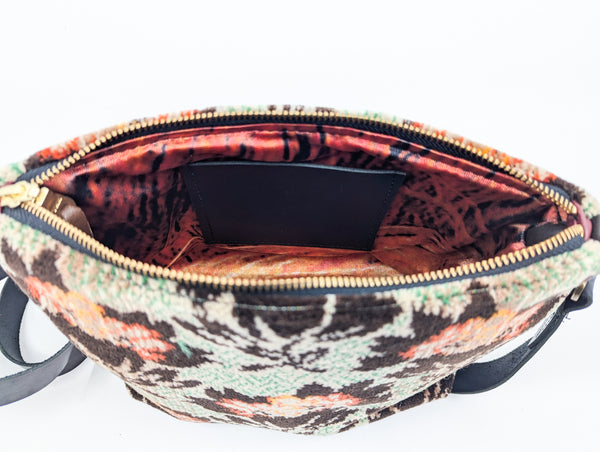 English Rose Moquette Carpet Bag