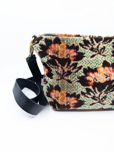English Rose Moquette Carpet Bag