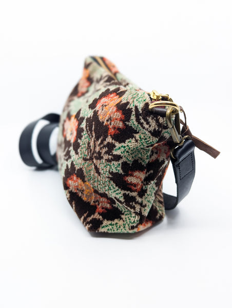 English Rose Moquette Carpet Bag