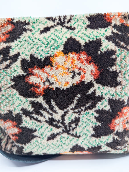 English Rose Moquette Carpet Bag