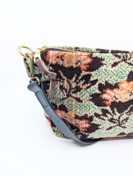 English Rose Moquette Carpet Bag