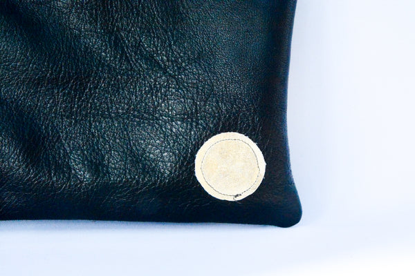 Gold Leopard Spot Clutch