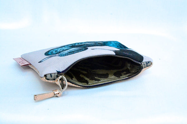 Quack! Gold Leather Purse