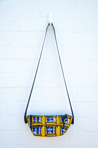 Mustard Hibernian Leather Shoulder Bag