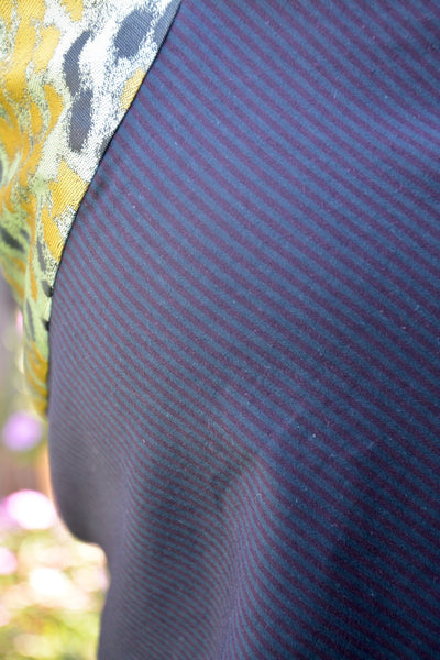 Mulberry Striped Cotton Dress (No Fishtail)