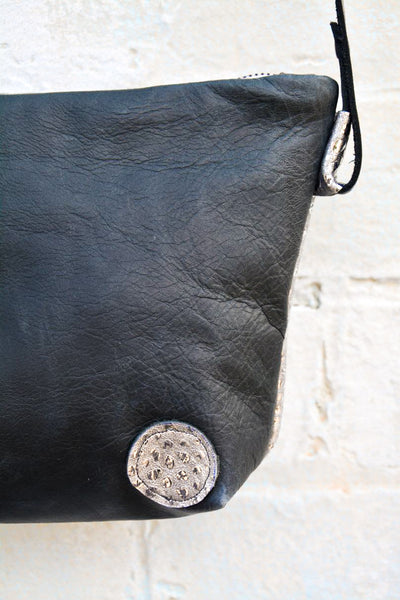 Sparkle! Silver cross-body bag