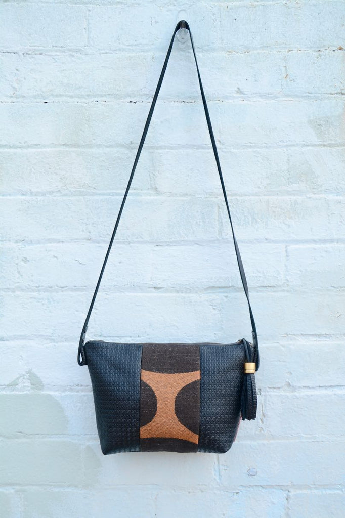 Chainmail Leather Handbag- Large