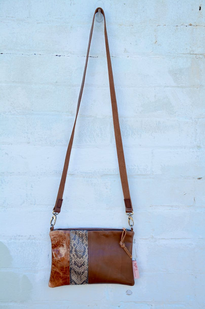 Another Brown Tones Leather small cross-body bag