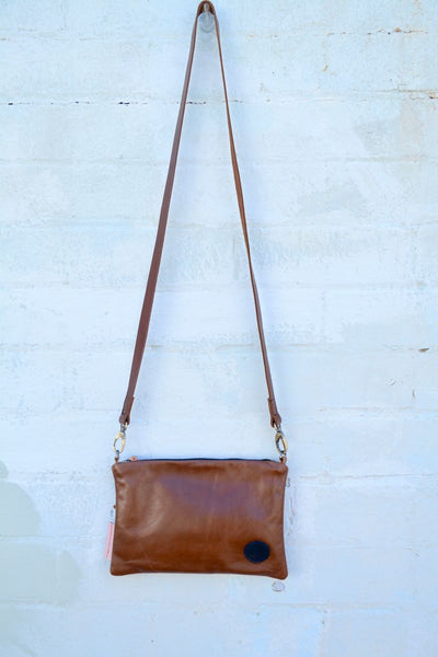 Another Brown Tones Leather small cross-body bag