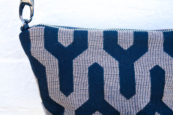 Brown and Black Links Pouch Shoulder Bag