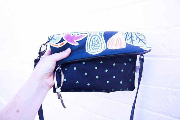 Mermaids Fold over bag