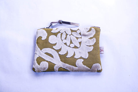 Velvet Upholstery Sample Purse