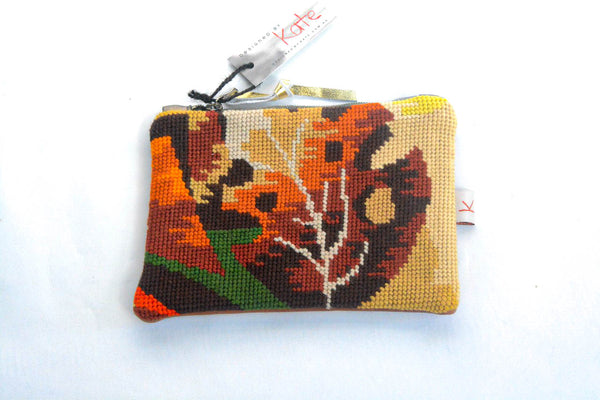 Autumn Leaf Tapestry Purse