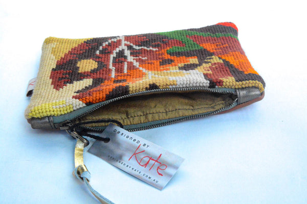 Autumn Leaf Tapestry Purse