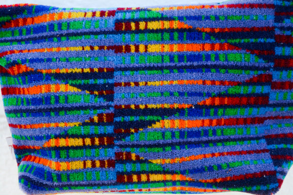 Neon Trip Moquette Leather Medium Carpet Bag