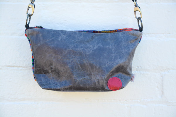 Neon Trip Moquette Leather Medium Carpet Bag