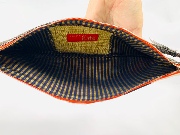 Flying Thongs Vintage Mambo Narrow Clutch