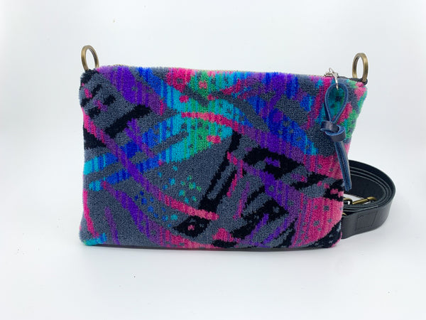 Sydney Bus Graffiti Vintage Moquette Cross Body Bag