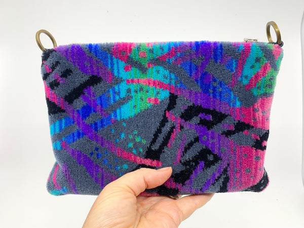 Sydney Bus Graffiti Vintage Moquette Cross Body Bag